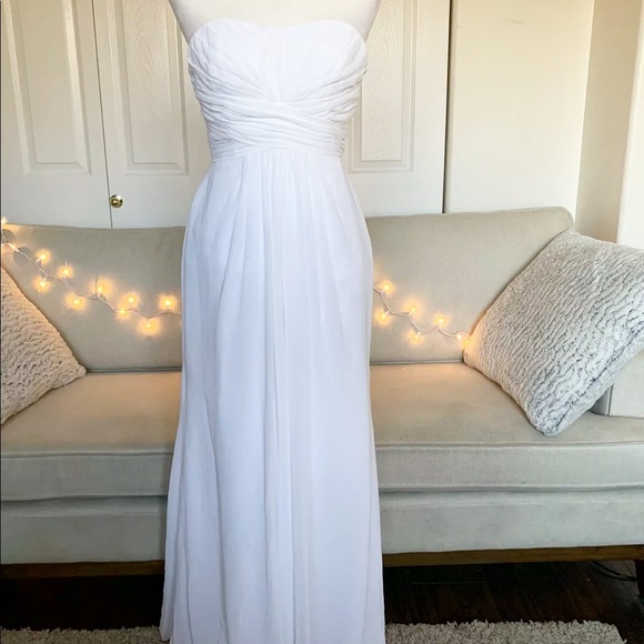 NWOT DB Studio Wedding Dress 4 NEW without tags! Zipper works! Beautiful dress! - Picture 10 of 10
